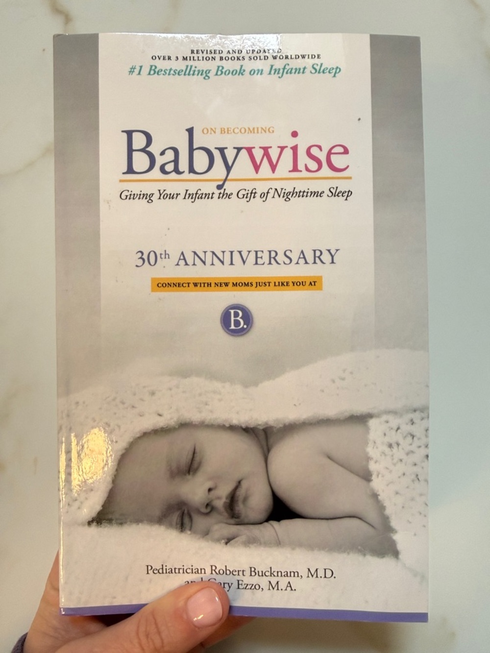 Babywise 30th Anniversary Book - Cream & Purple Cover